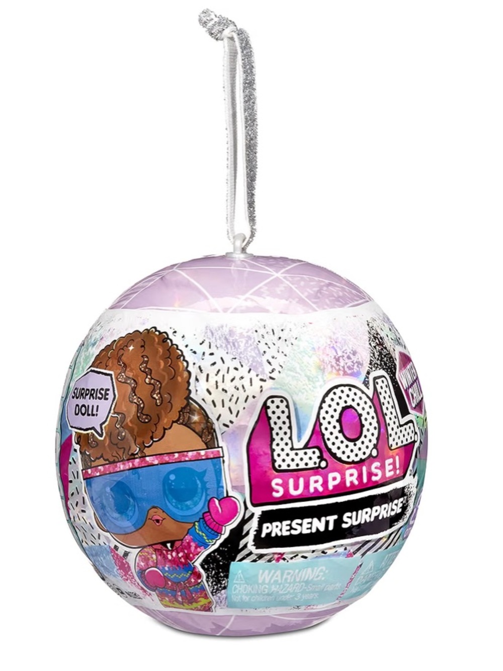LOL Surprise! Winter Chill Present Surprise Doll with 8 Surprises